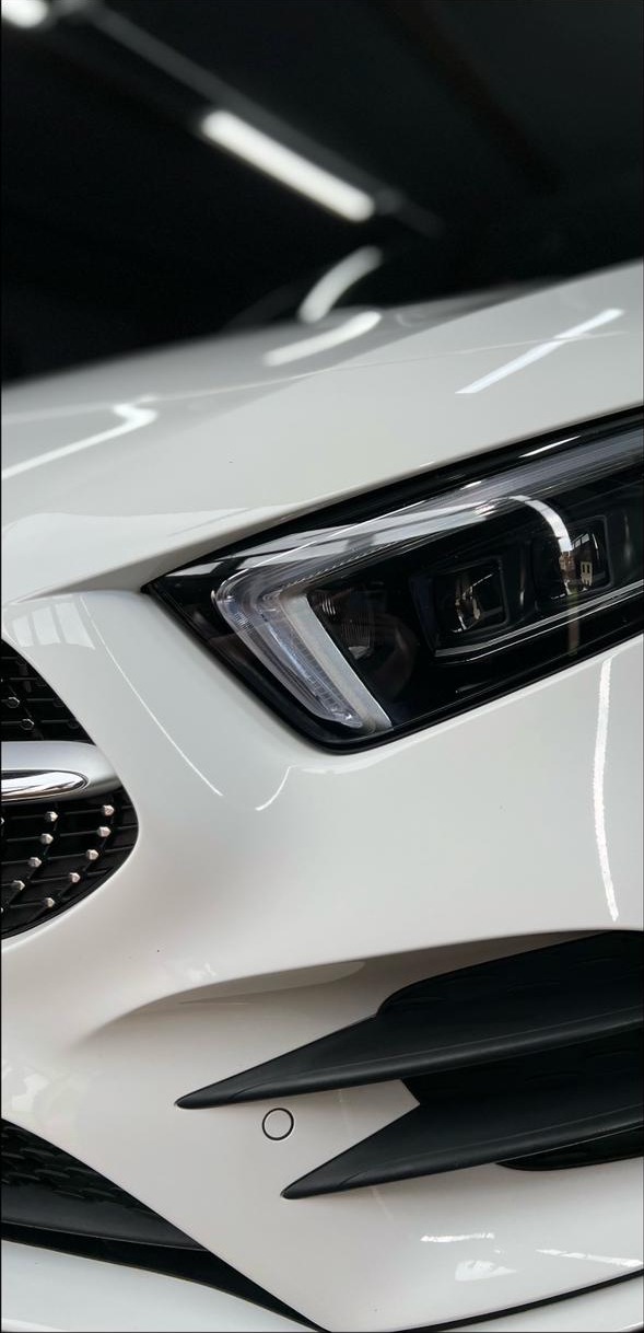 Mercedes A-Klasse nach Außenaufbereitung